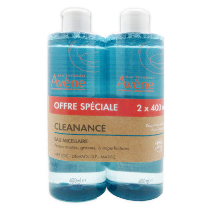 【法國限定】Avene 控油淨膚卸妝水 400ml*2