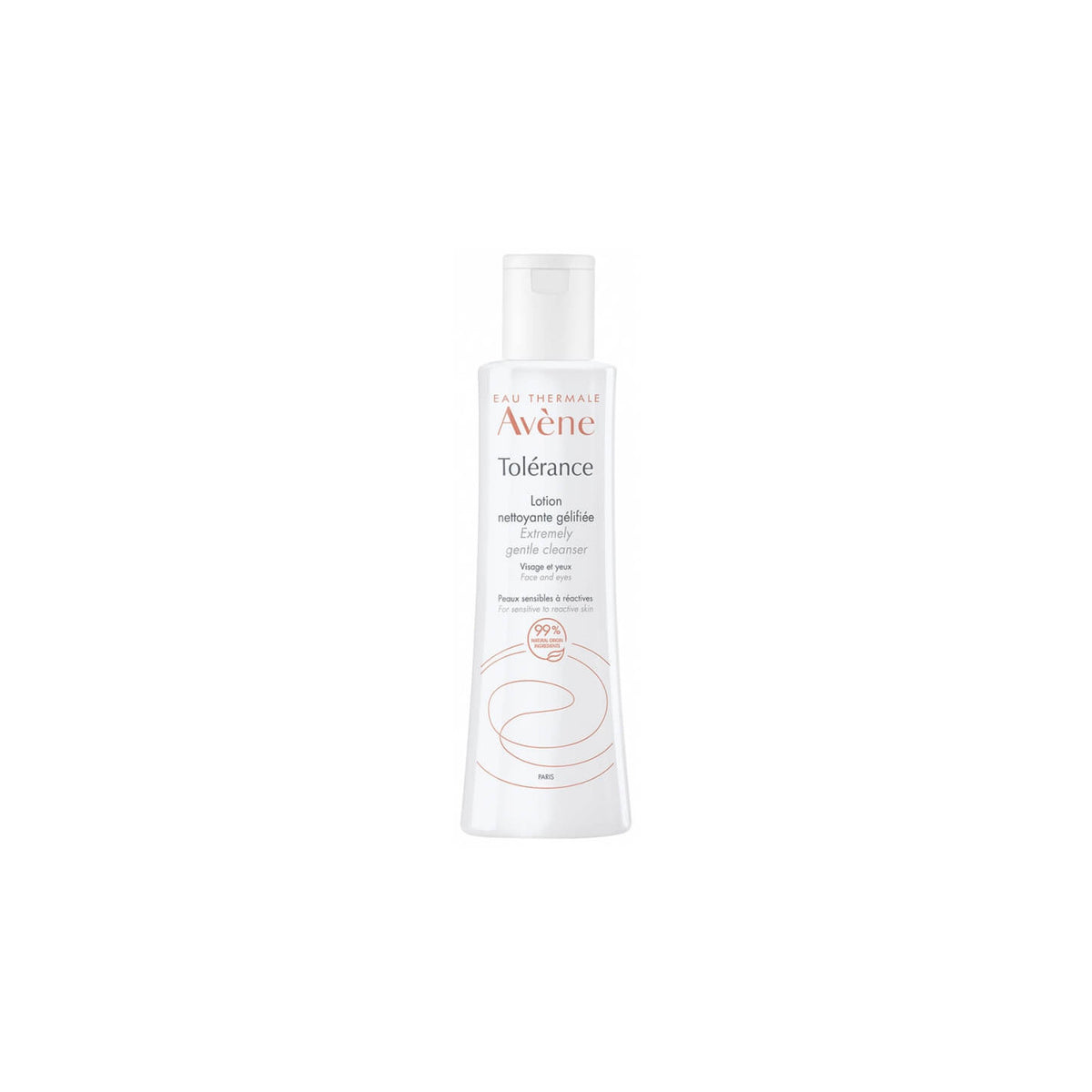 Avène 雅漾舒敏潔面乳 200ml 包裝與產品圖