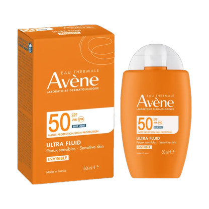 Avene 高效透薄霧面抗藍光防曬乳SPF50 (無香料) 50ml
